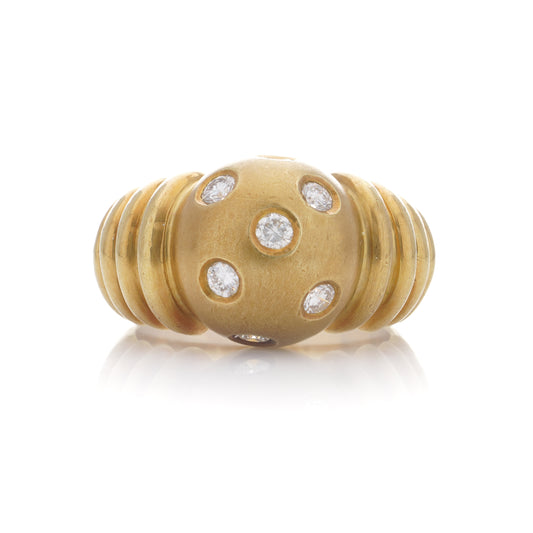 Vintage Gold & Diamond Ring - Wildsmith Jewellery