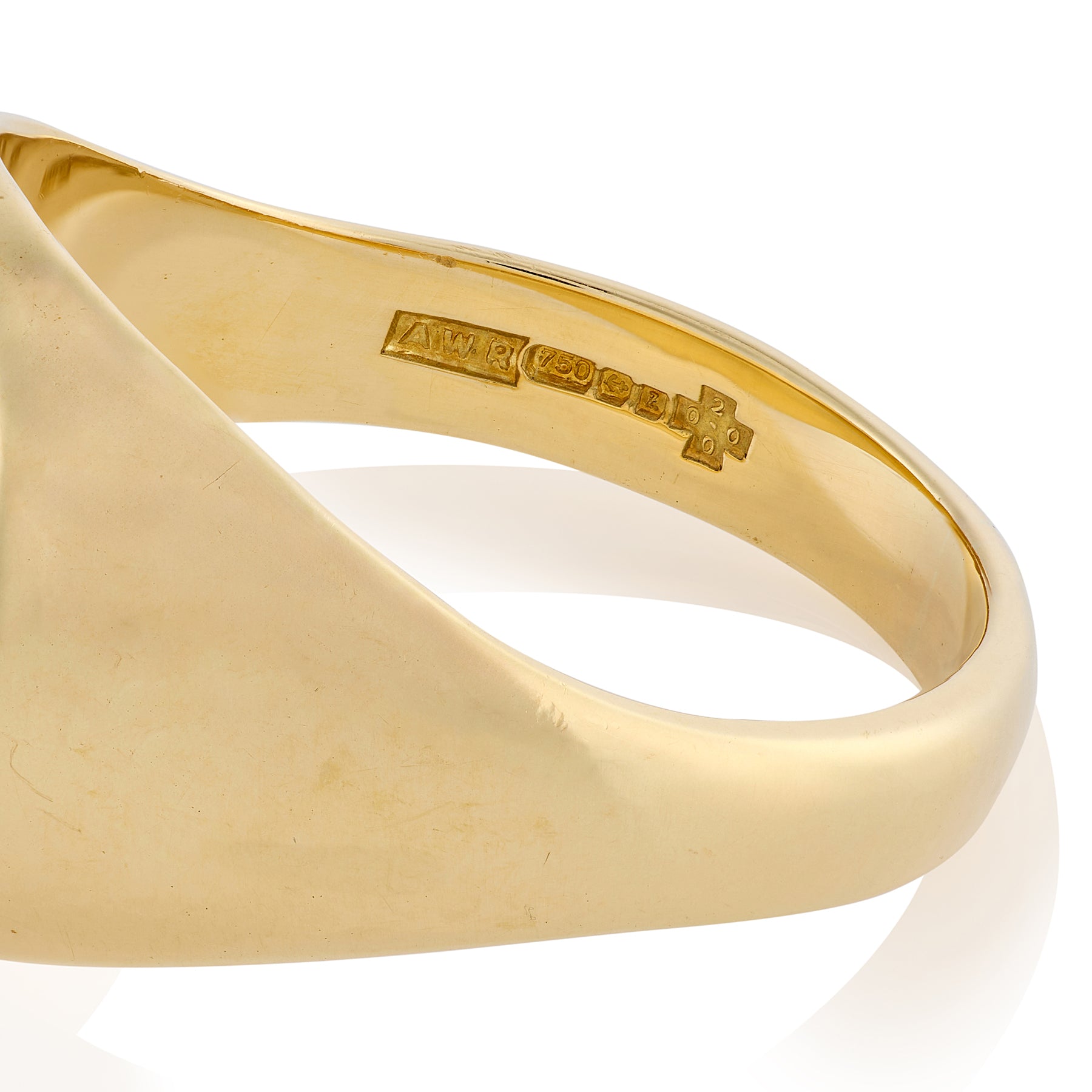 18ct Gold Dragon Signet Ring