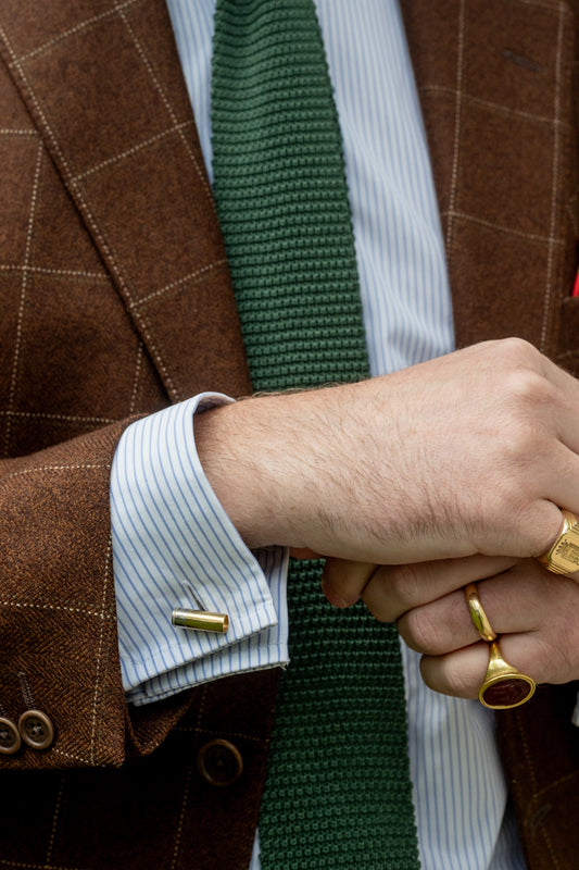 Double Cartridge Cufflinks - Wildsmith Jewellery