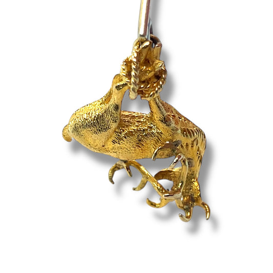 Victorian Stag Stickpin