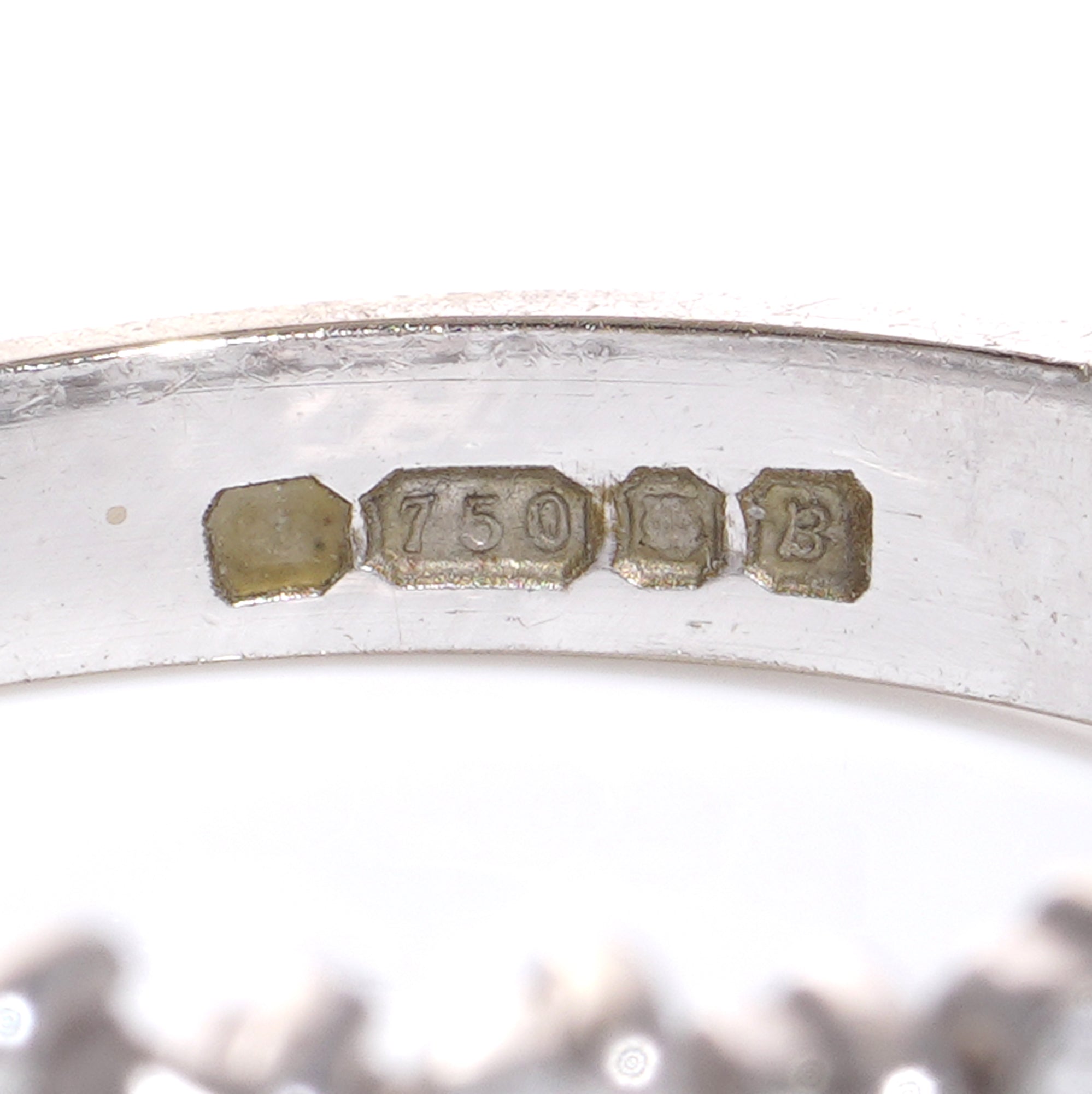 Mixed Cut Diamond 1/2 Eternity Ring - Wildsmith Jewellery