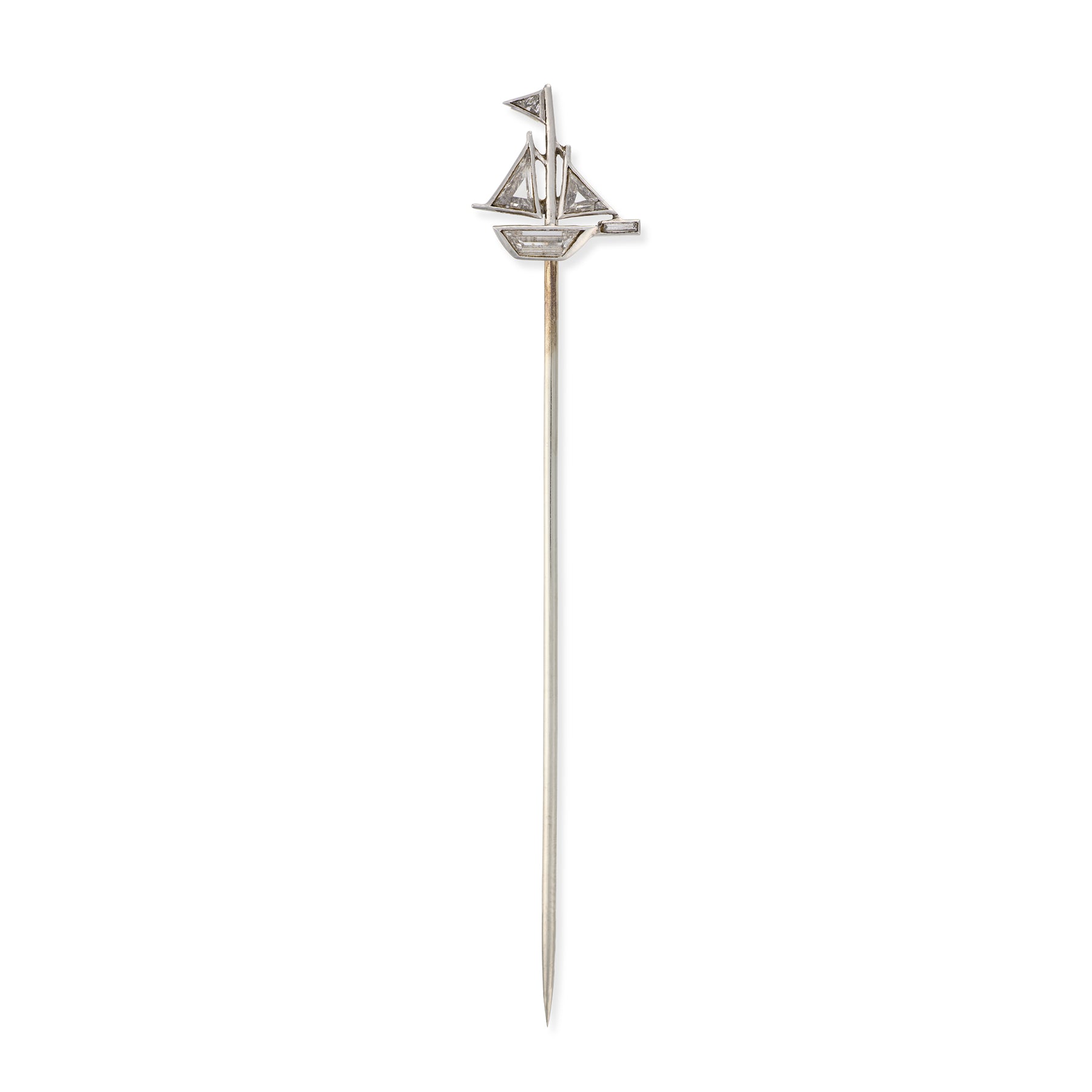 Art Deco Sailing Stickpin