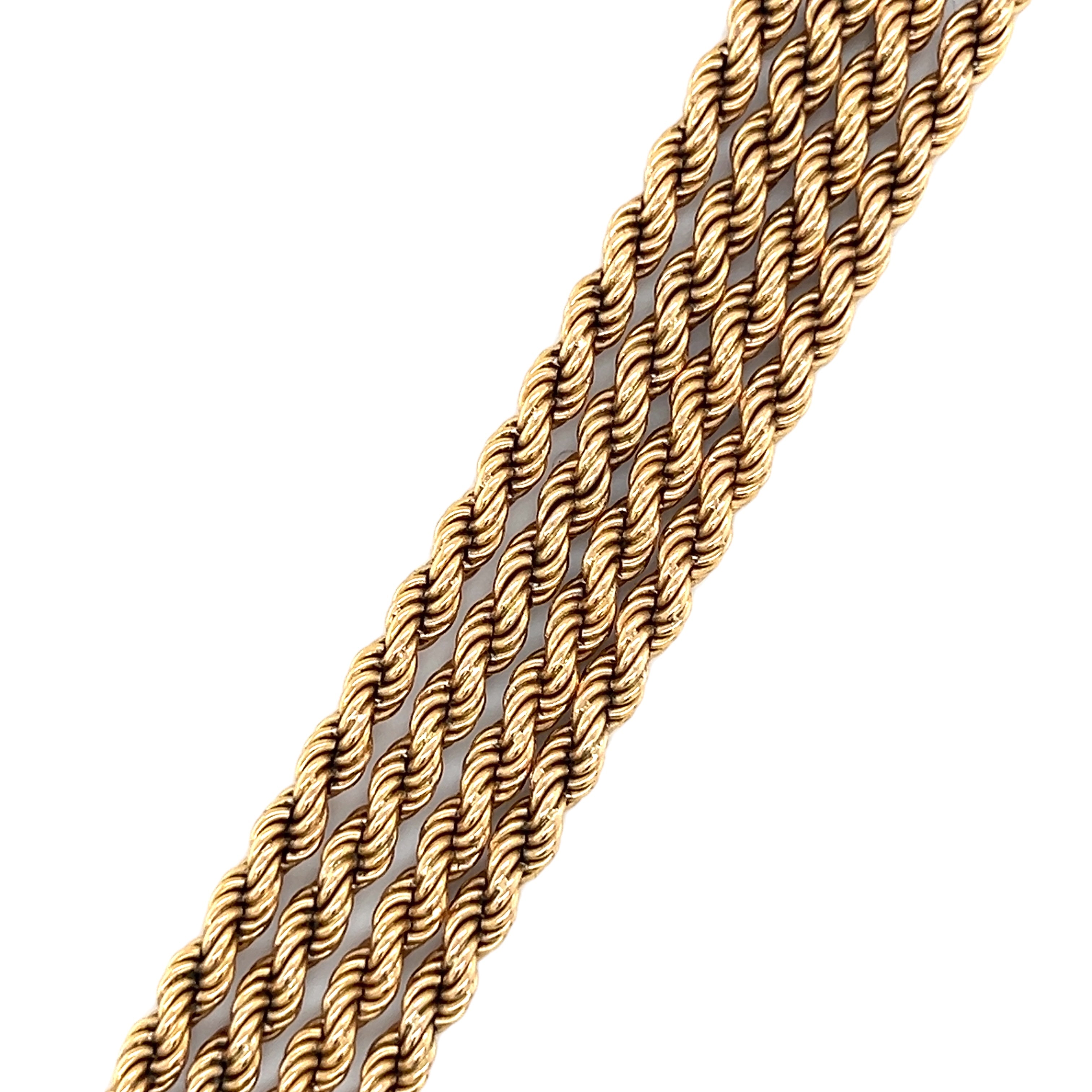 18ct Gold Rope Chain - Wildsmith Jewellery