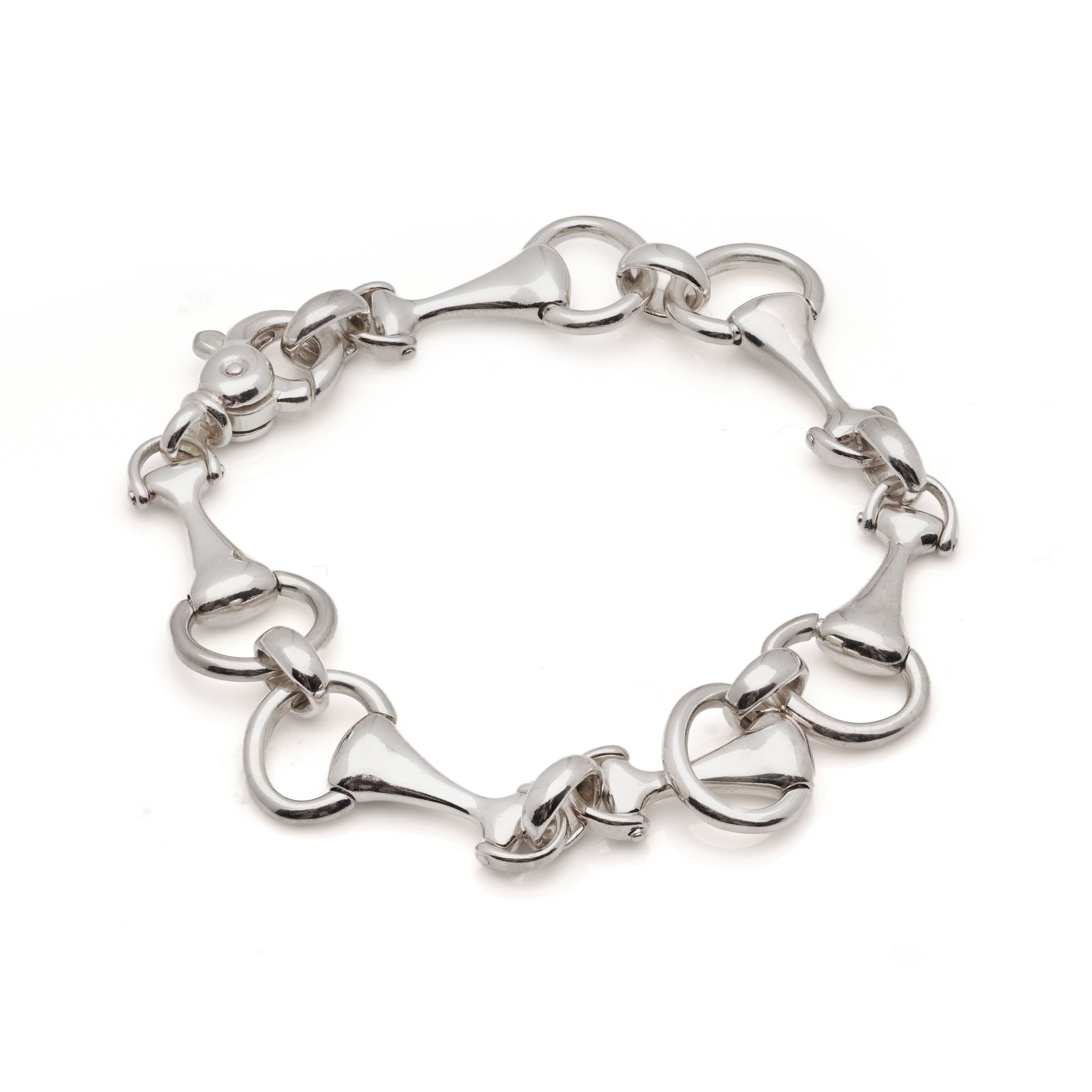 Silver Stirrup Bracelet - Wildsmith Jewellery