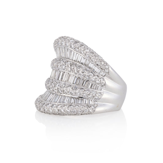 5ct Mixed Cut Diamond Ring - Wildsmith Jewellery