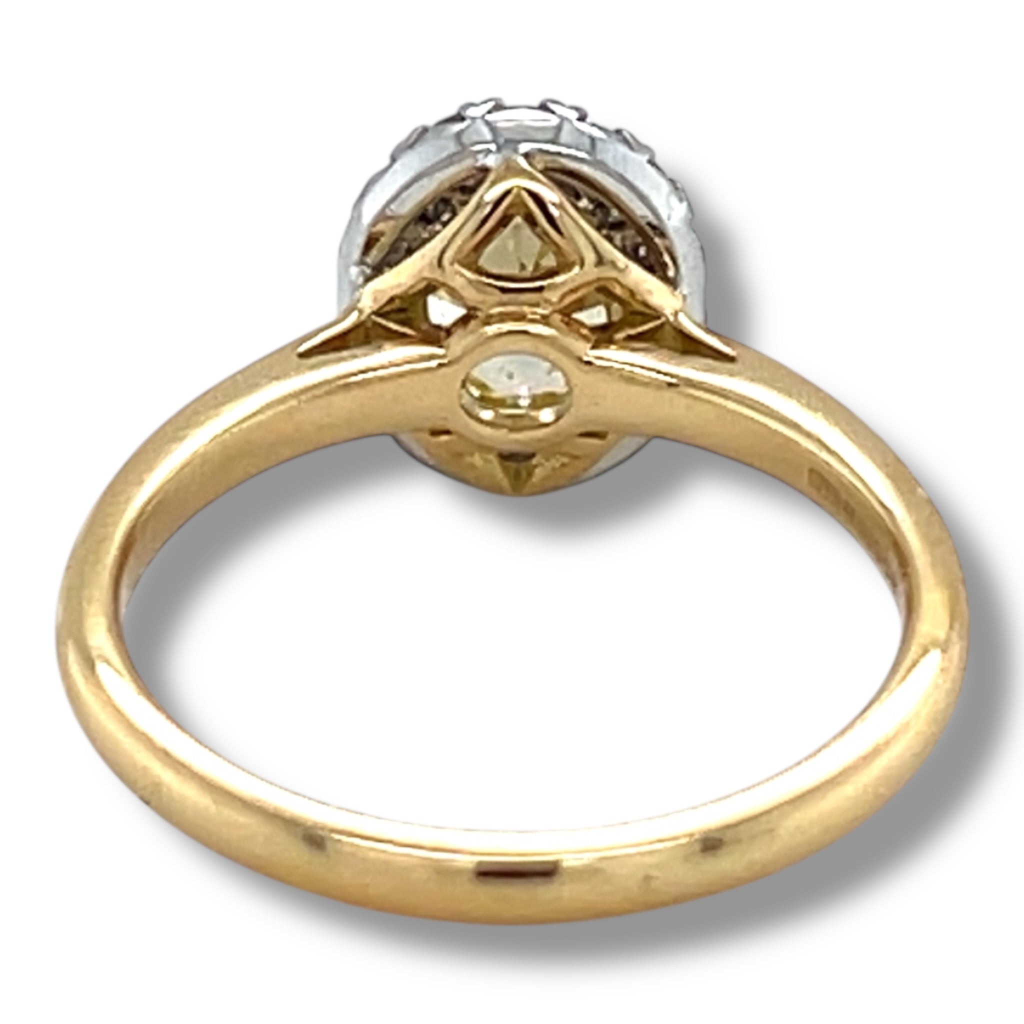 0.92cts Fancy Yellow Intense GIA Certified DIamond RIng - Wildsmith Jewellery