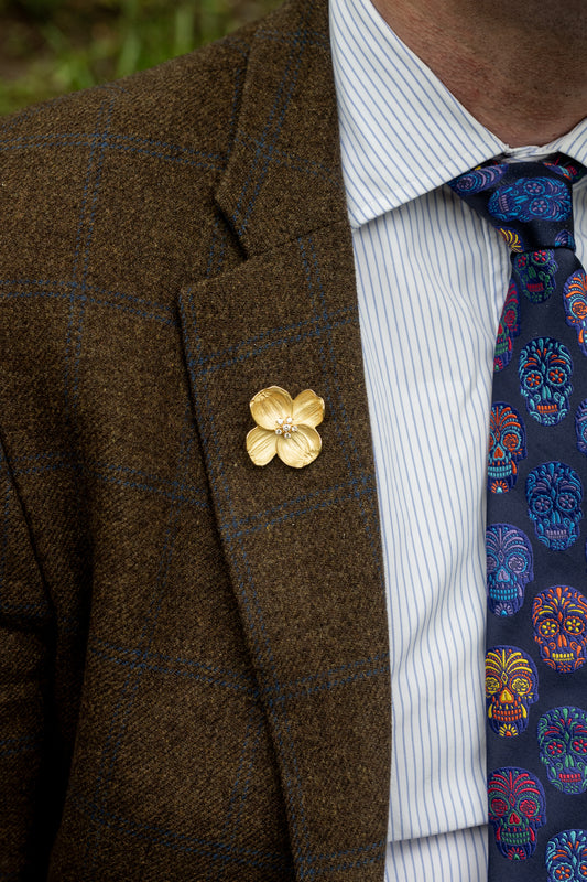 Tiffany & Co. Diamond Dogwood Brooch - Wildsmith Jewellery