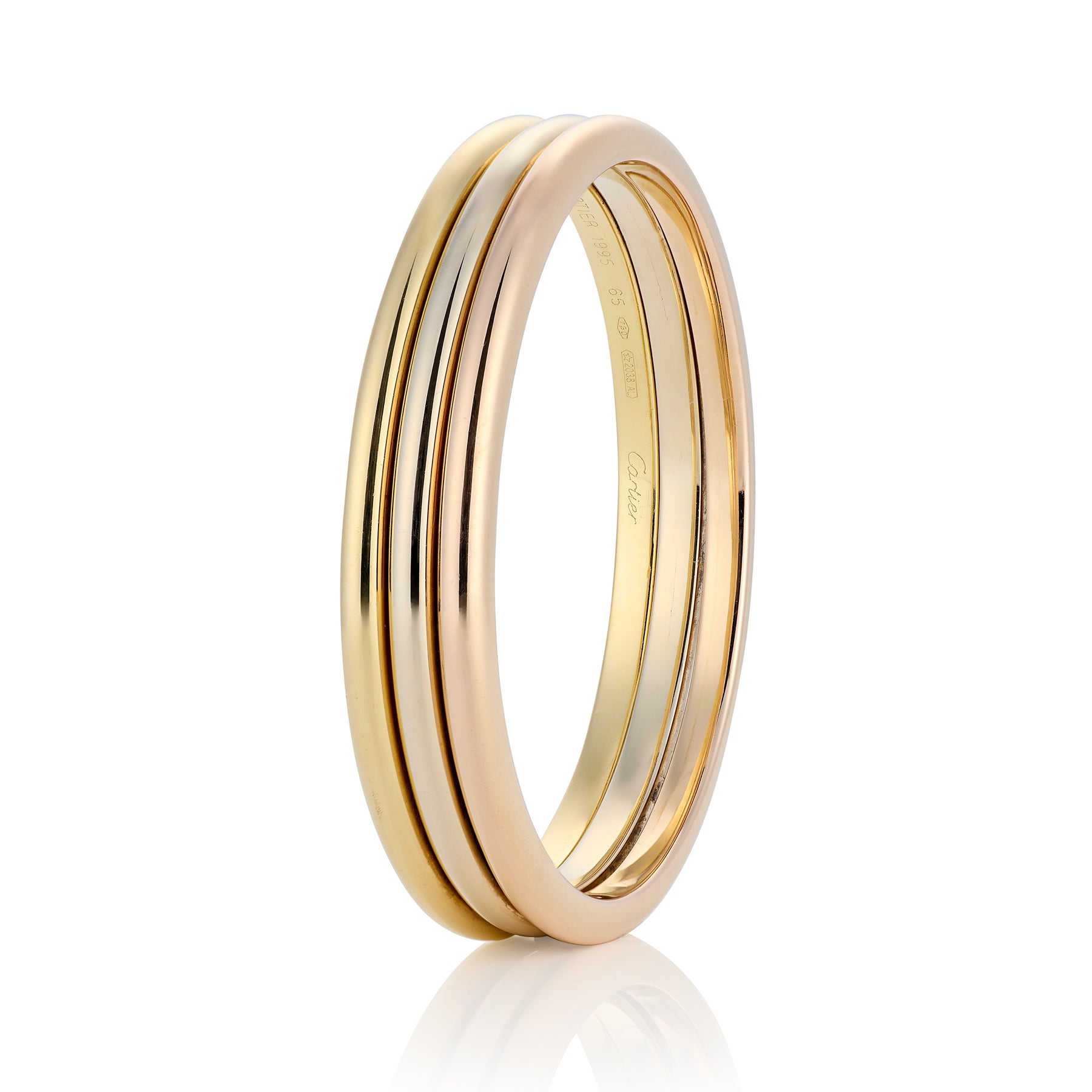 Vintage Cartier Trinity Bangle - Wildsmith Jewellery
