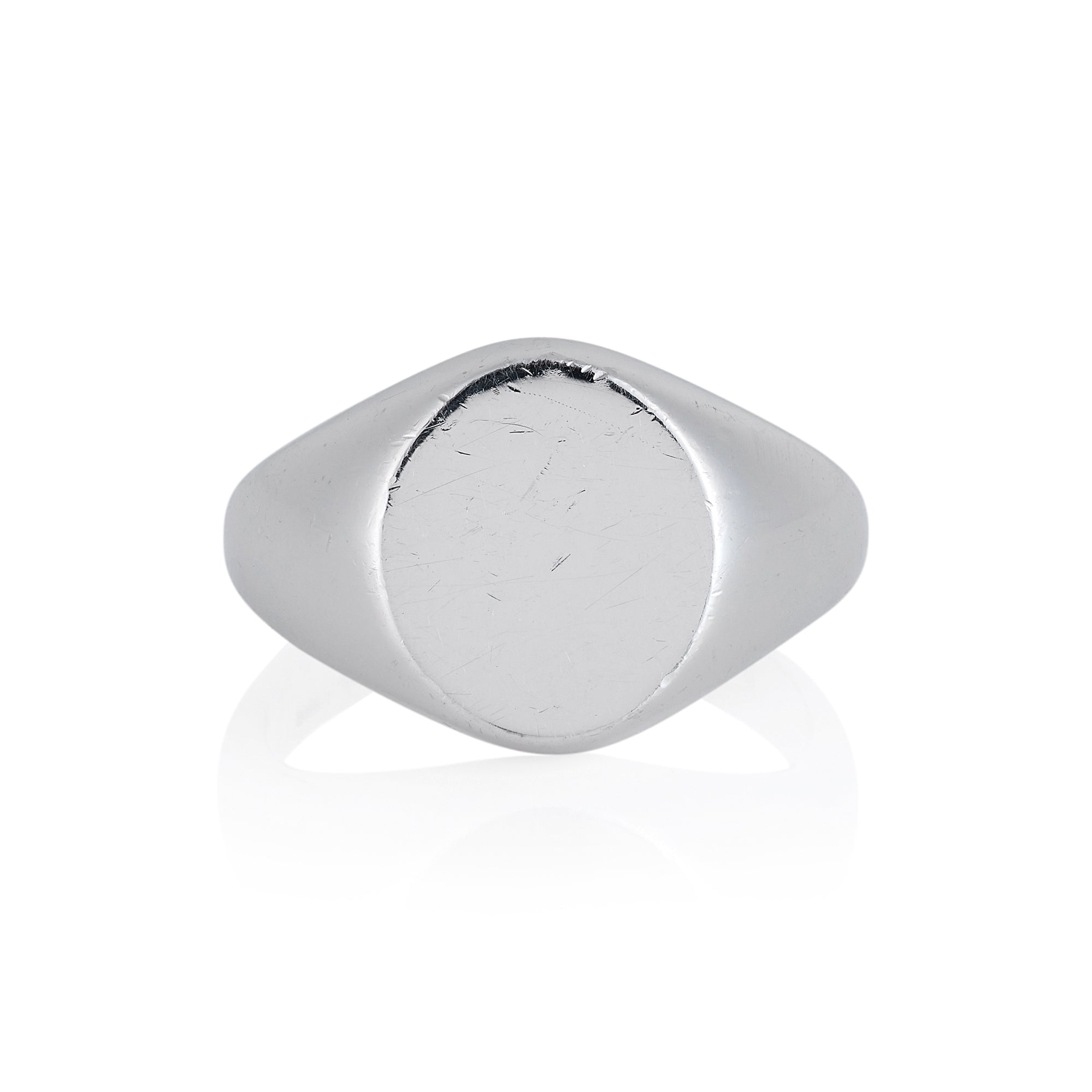 Platinum Signet Ring