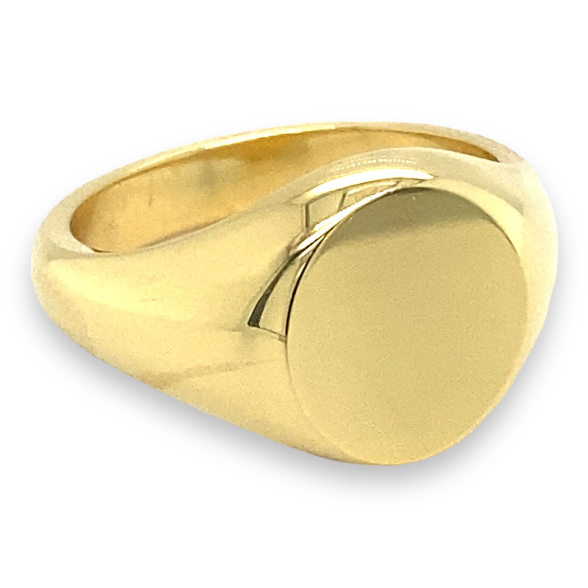 18ct Gold Signet Ring - Wildsmith Jewellery