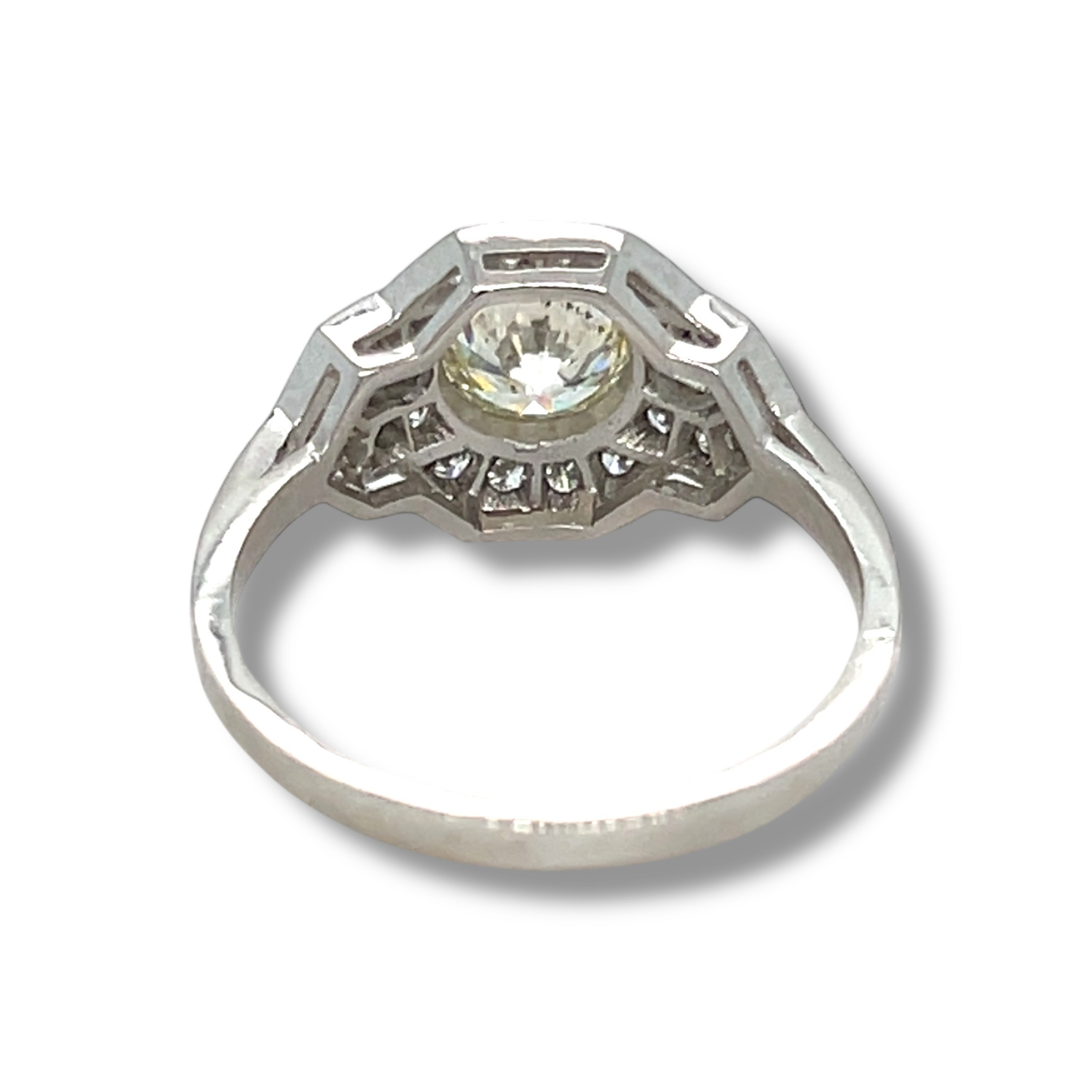 Art Deco Diamond Ring 1.4cts