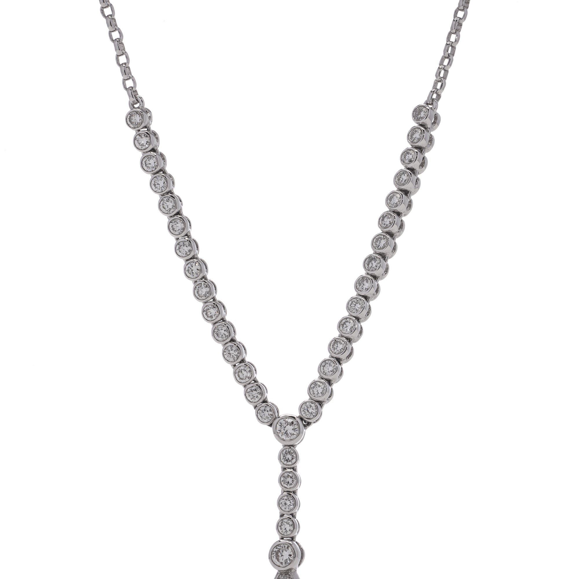 Pearl & Diamond Necklace - Wildsmith Jewellery