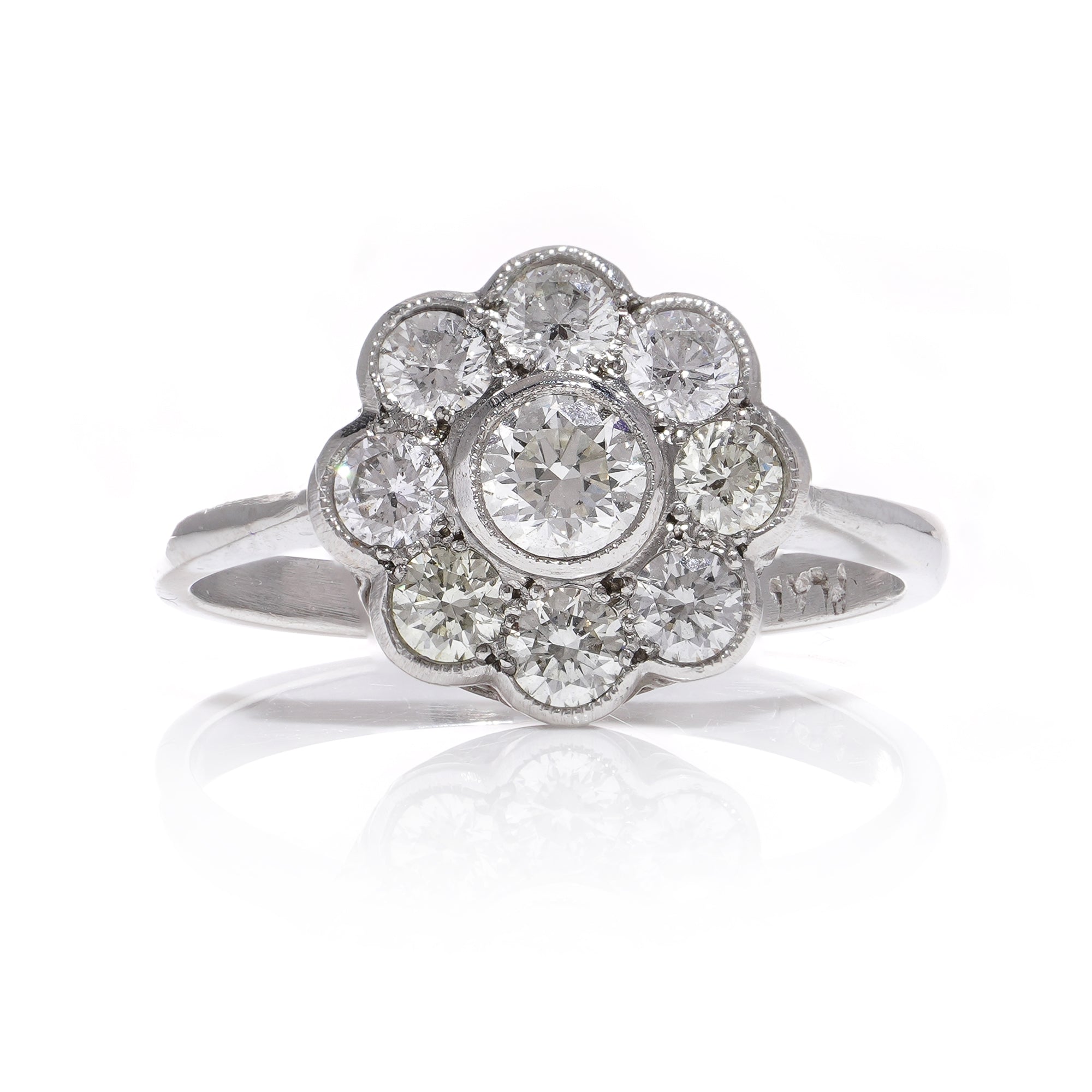 Diamond Cluster Ring - Wildsmith Jewellery