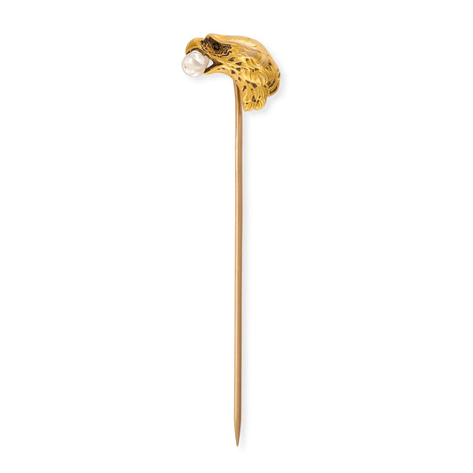 Victorian Eagle Head Stickpin