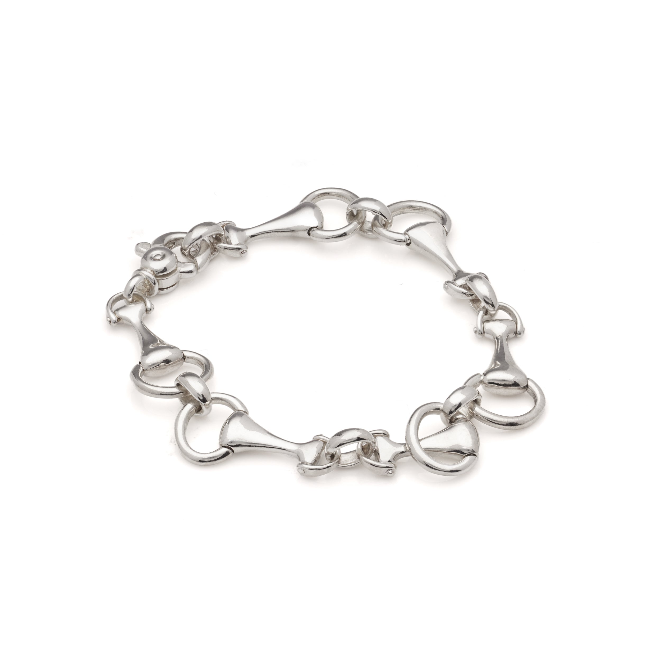 Silver Stirrup Bracelet - Wildsmith Jewellery