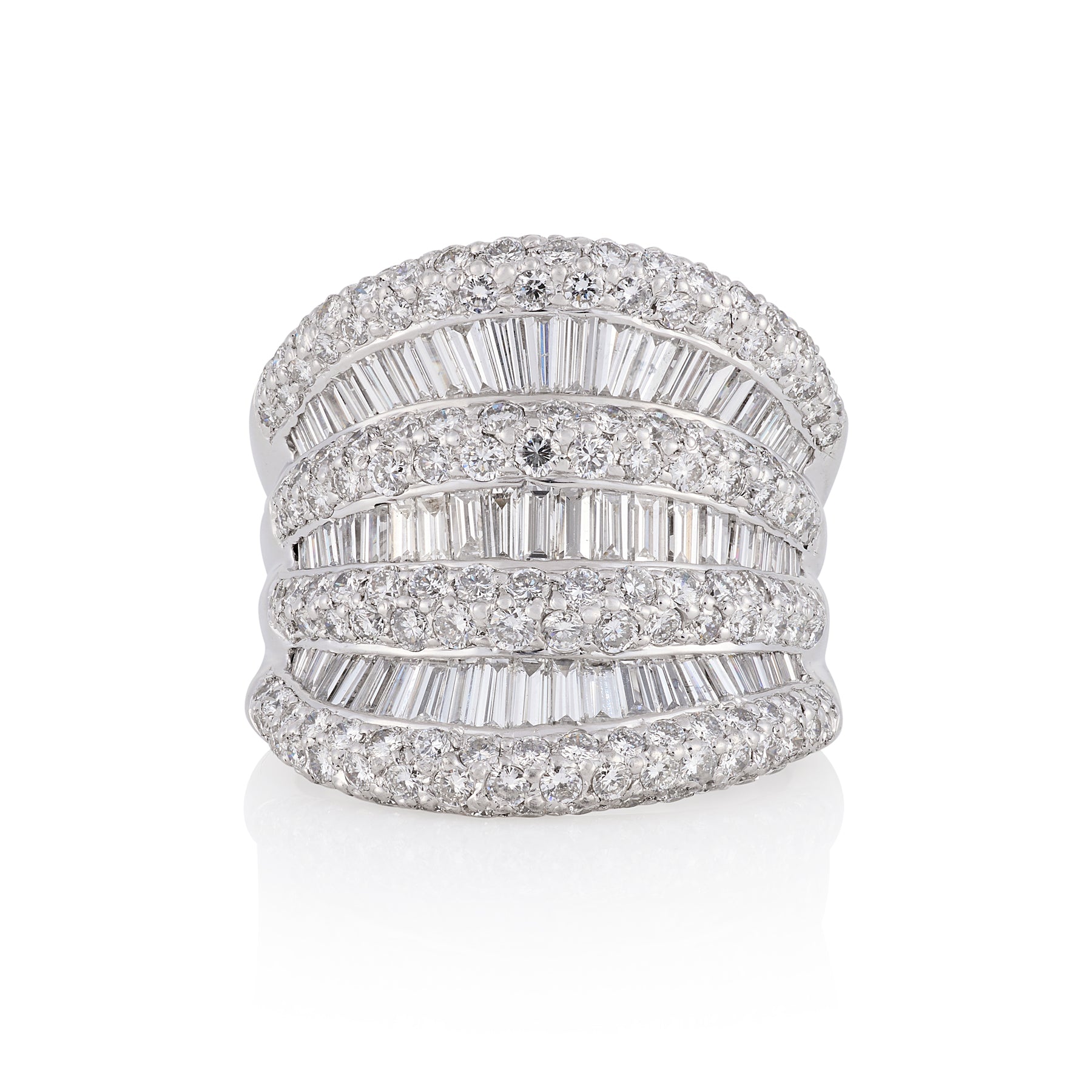 5ct Mixed Cut Diamond Ring - Wildsmith Jewellery