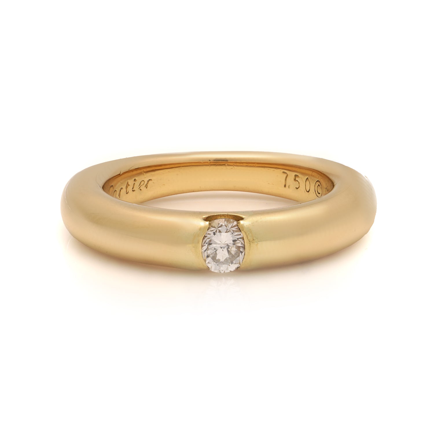 Cartier Diamond Ellipse Ring