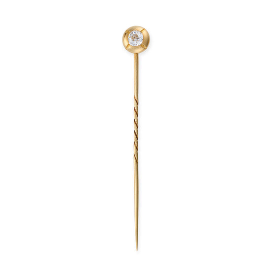 Antique Diamond Stickpin - Wildsmith Jewellery