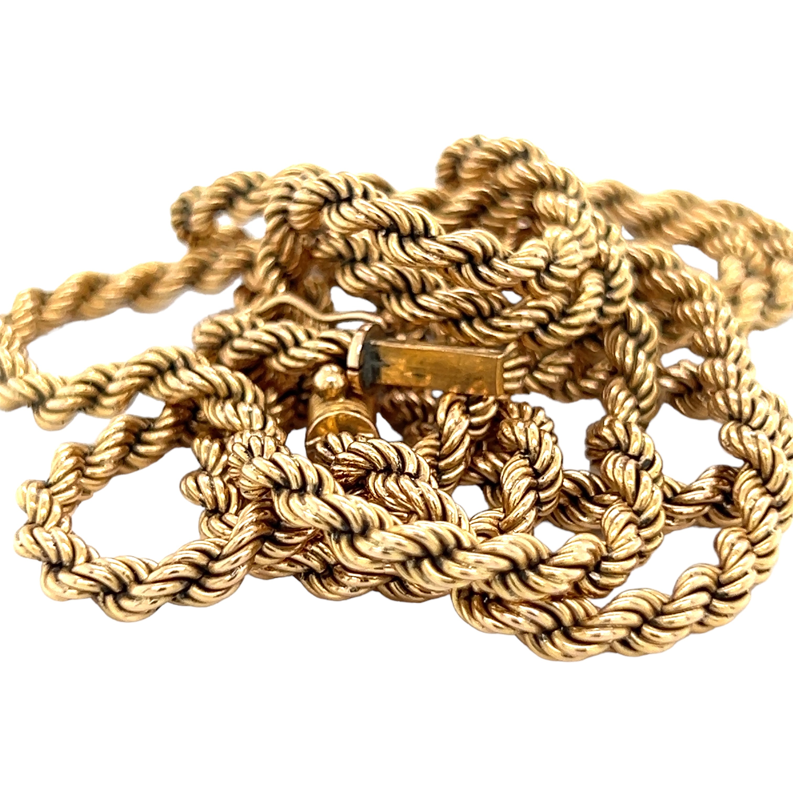 18ct Gold Rope Chain - Wildsmith Jewellery