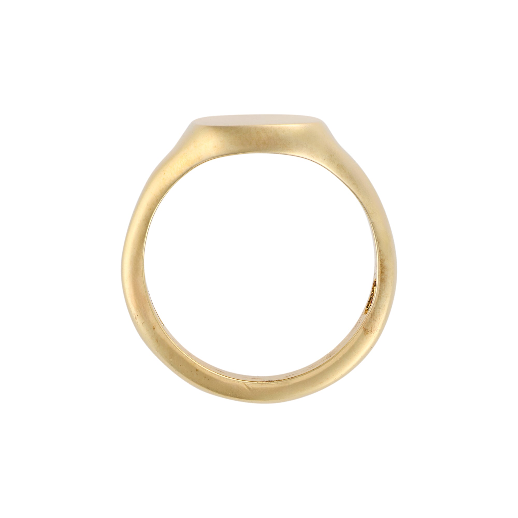 9 x 8mm Cushion Shaped Signet Ring