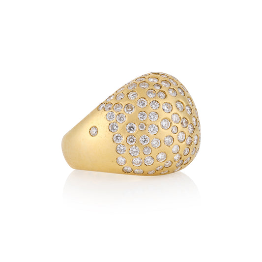 Diamond Bombe Ring by Chopard