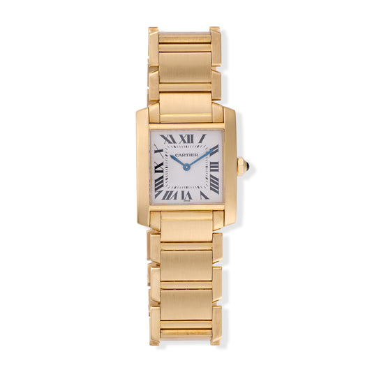 Vintage Cartier Tank Francaise 18ct Gold - Wildsmith Jewellery