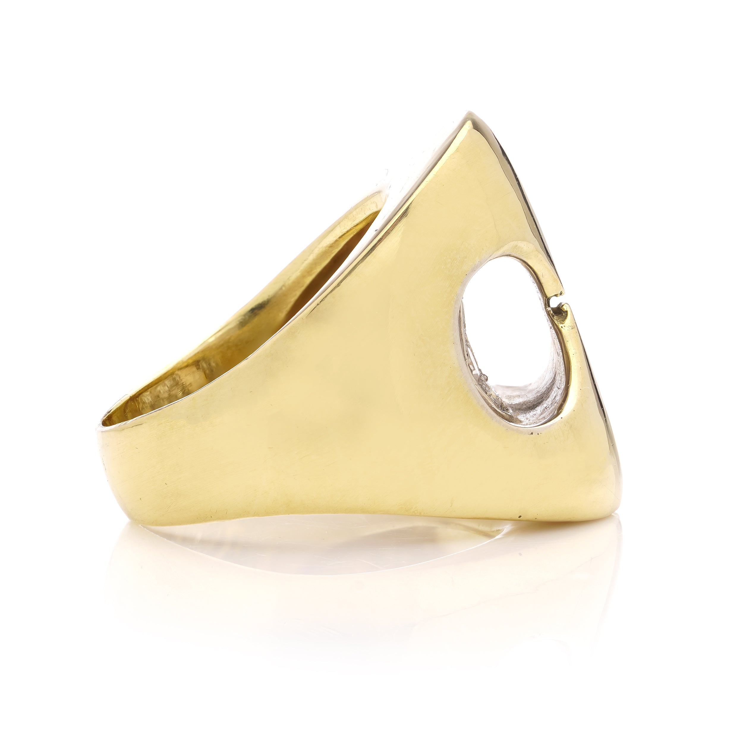 Vintage Gold & Diamond Dress Ring - Wildsmith Jewellery