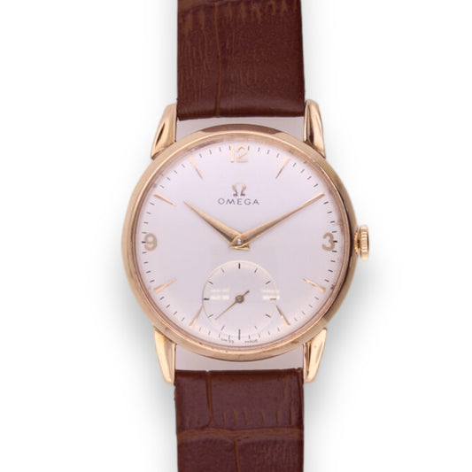 18ct Rose Gold Omega Watch - Wildsmith Jewellery