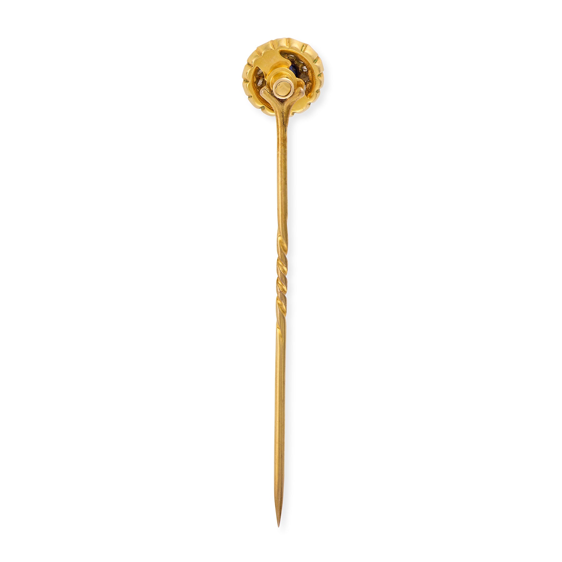 Victorian Sapphire & Diamond Stickpin