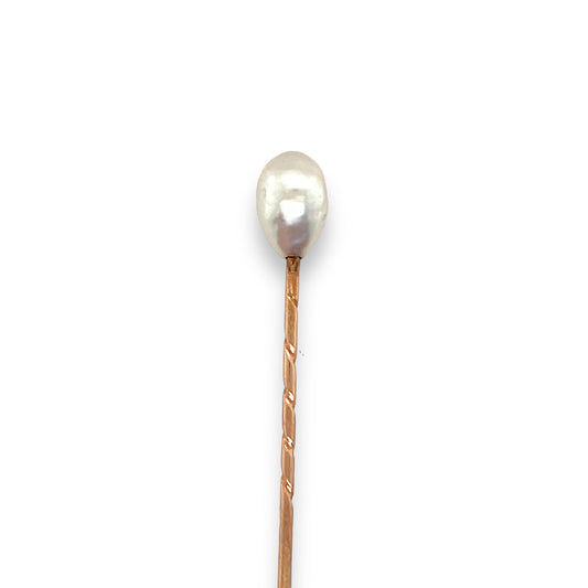Antique Natural Pearl Stickpin - Wildsmith Jewellery