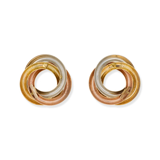 18ct Gold Love Knot Earrings