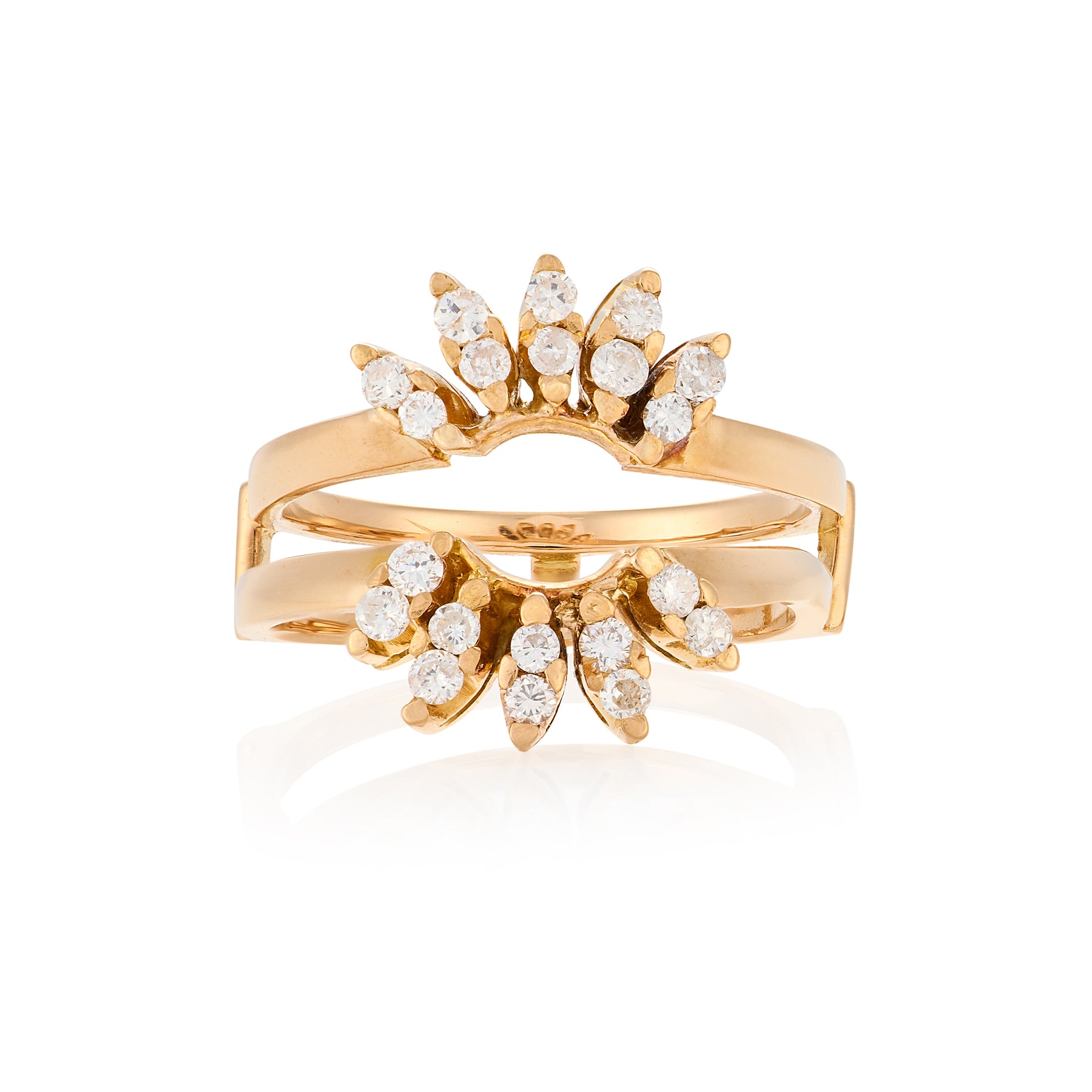 Diamond Solitaire Ring & Diamond Jacket