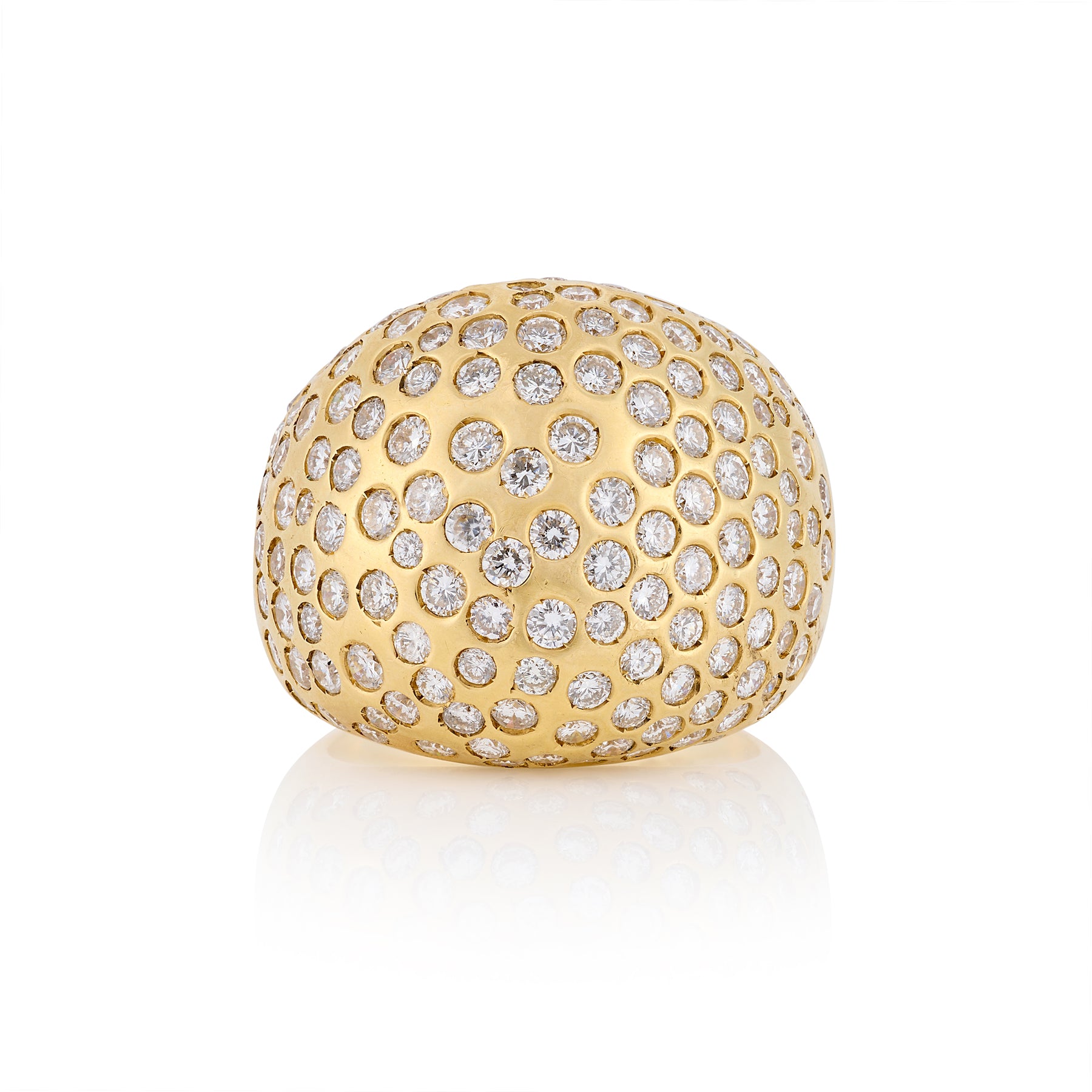 Diamond Bombe Ring by Chopard
