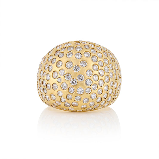 Diamond Bombe Ring by Chopard