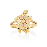 Vintage 14ct Gold Turtle Ring