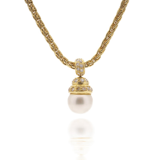 Diamond & Pearl Necklace by Asprey & Company - Wildsmith Jewellery