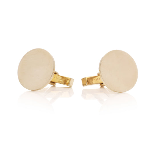 Tiffany & Co Gold Cufflinks - Wildsmith Jewellery