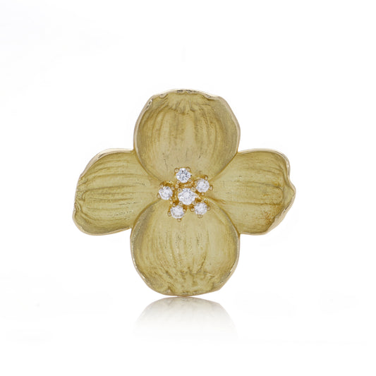 Tiffany & Co. Diamond Dogwood Brooch - Wildsmith Jewellery
