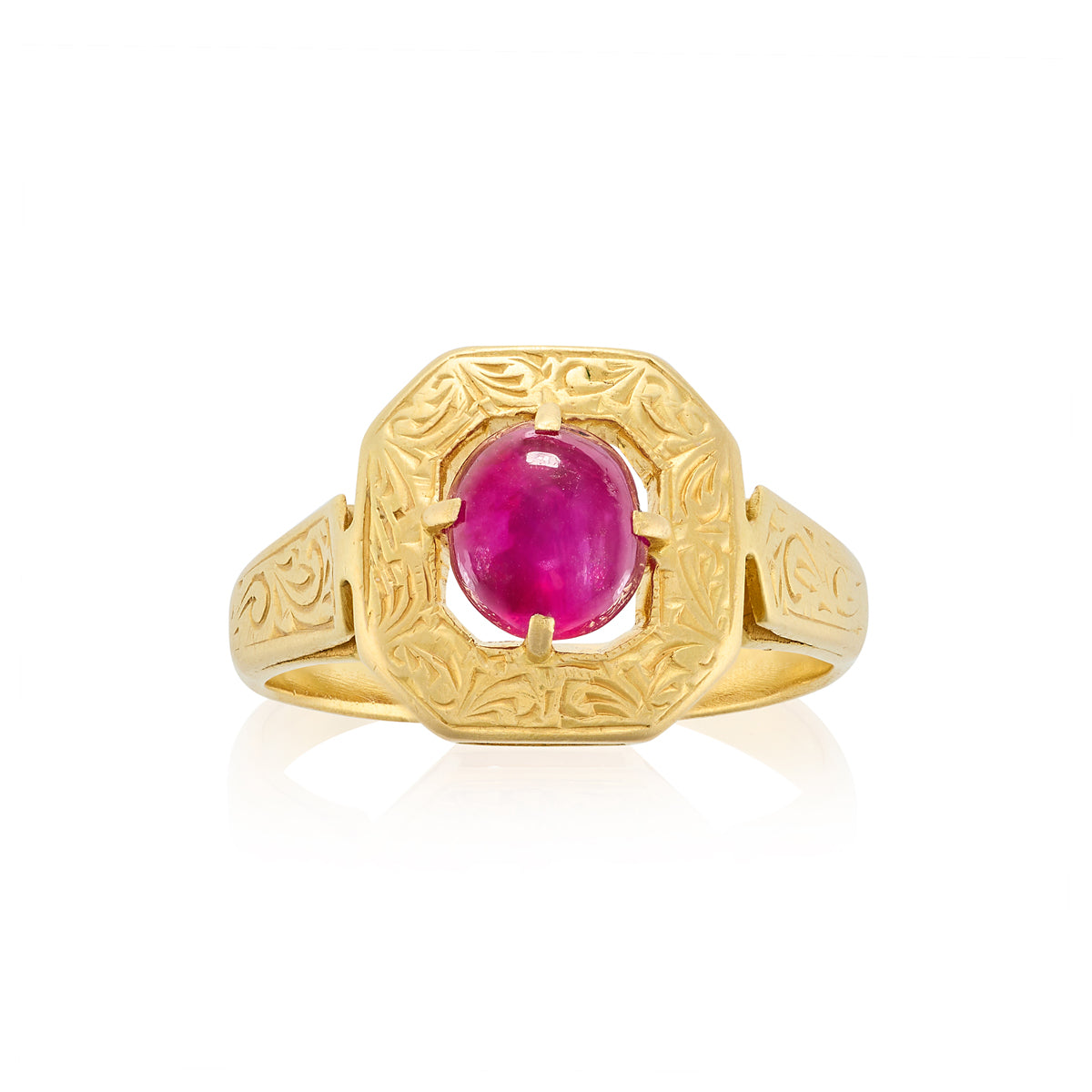 Antique Ruby & Gold Ring