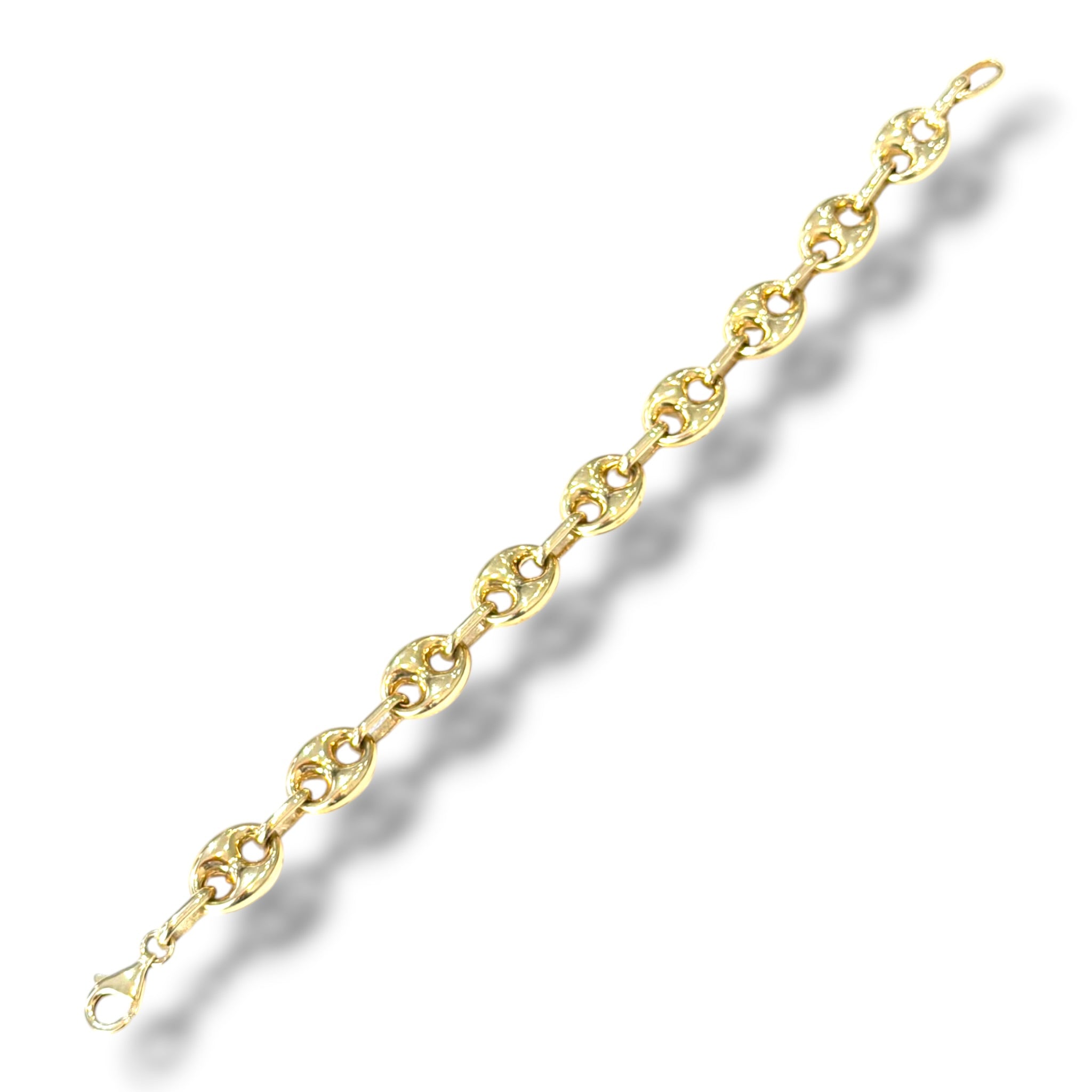 Gold Mariner Link Bracelet - Wildsmith Jewellery