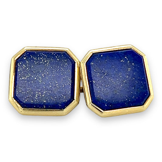 Lapis Lazuli & Gold Cufflinks - Wildsmith Jewellery