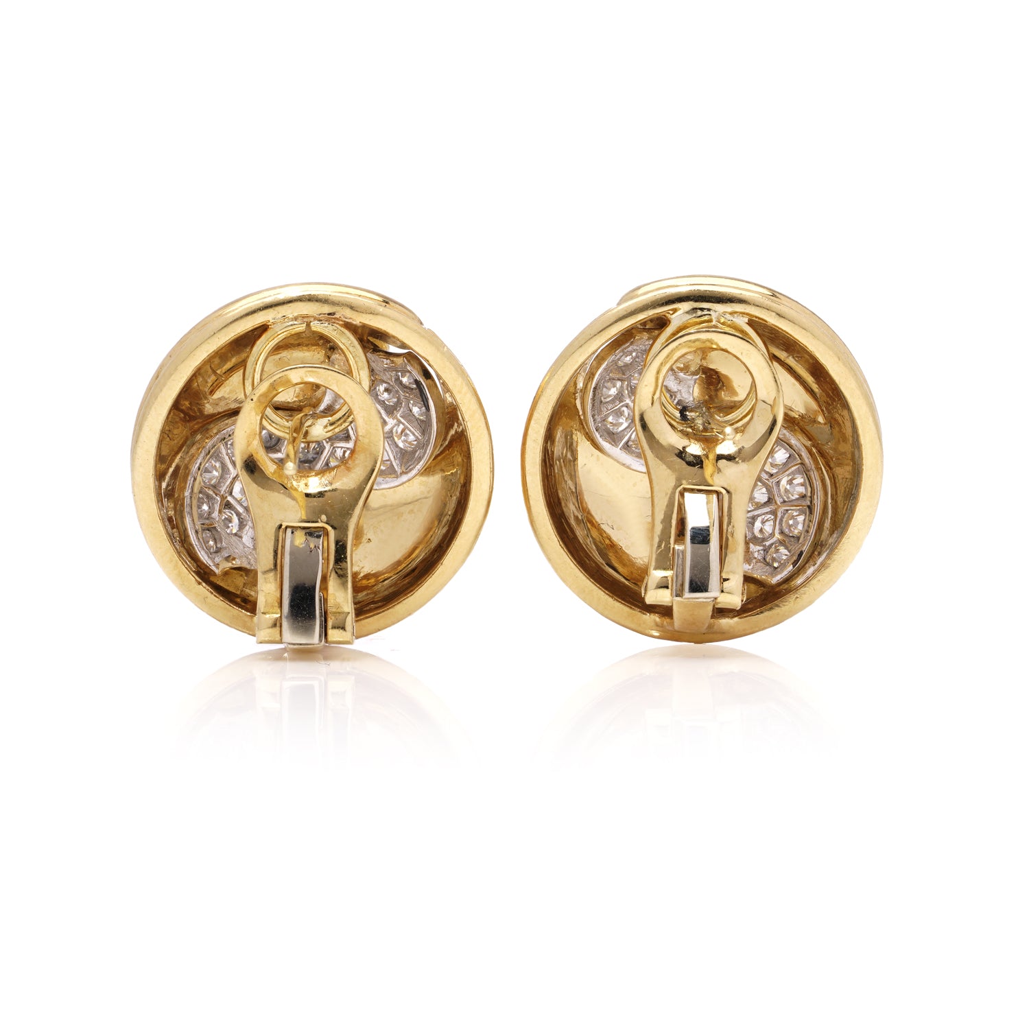 18ct Gold & Diamond Earrings