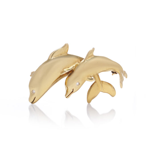 Tiffany & Co Dolphin Brooch - Wildsmith Jewellery