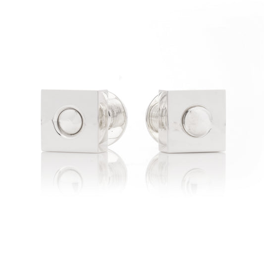 Sterling Silver Nut & Bolt Cufflinks - Wildsmith Jewellery