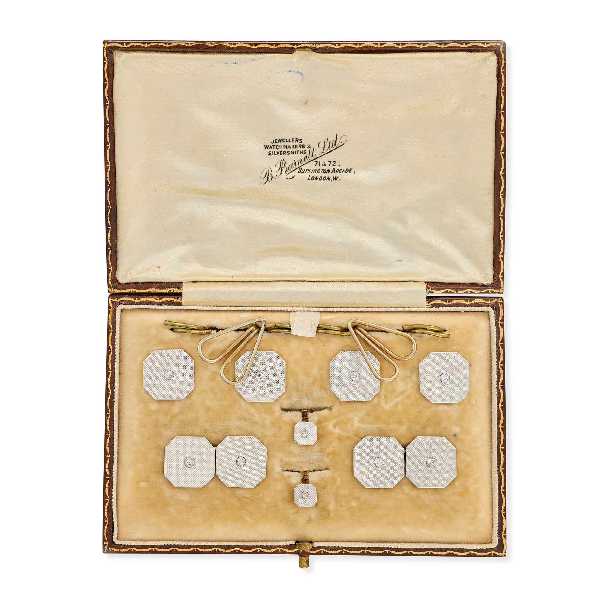 1920’s Platinum, 18ct Gold & Diamond Dress Set