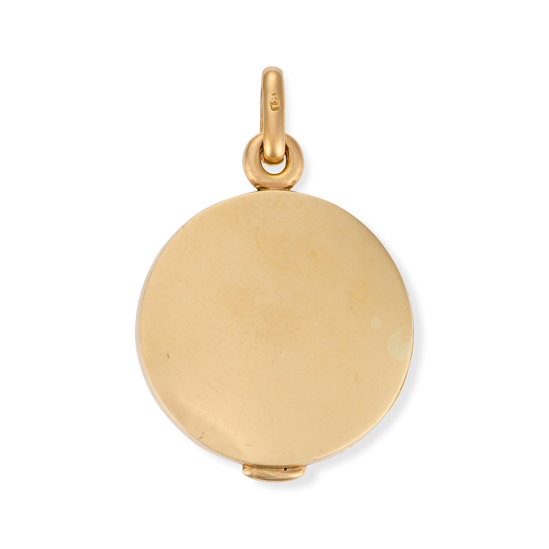 18ct Napoleon Bonaparte Military Locket Pendant