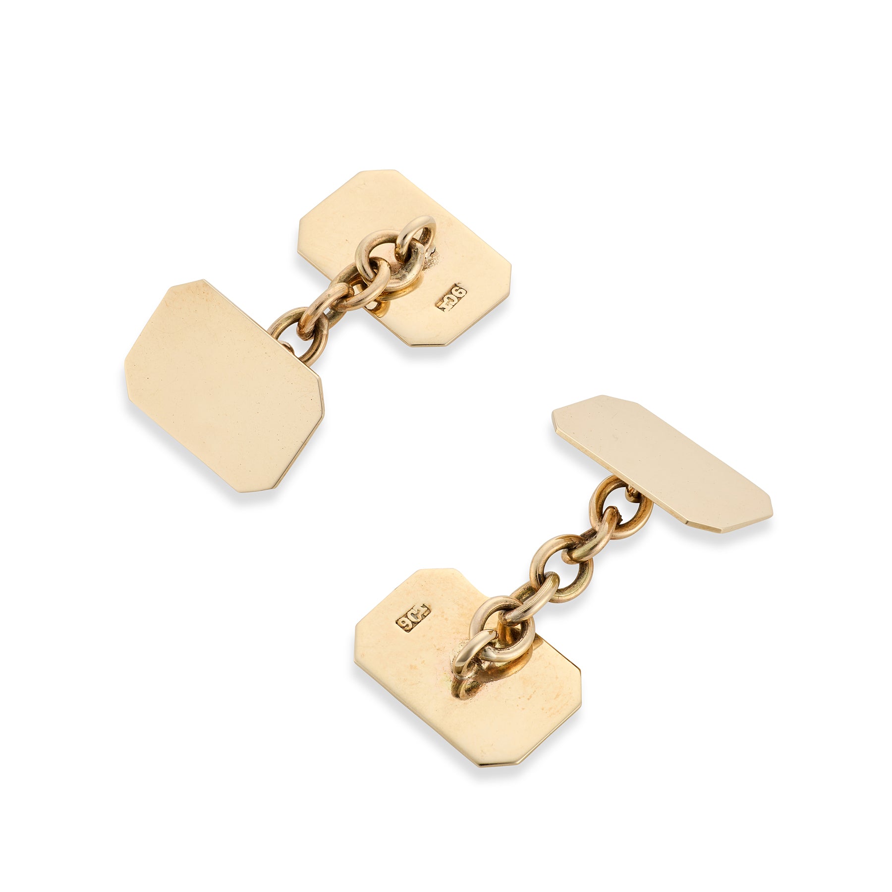 Antique Octagonal Cufflinks