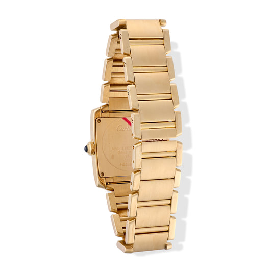 Vintage Cartier Tank Francaise 18ct Gold - Wildsmith Jewellery