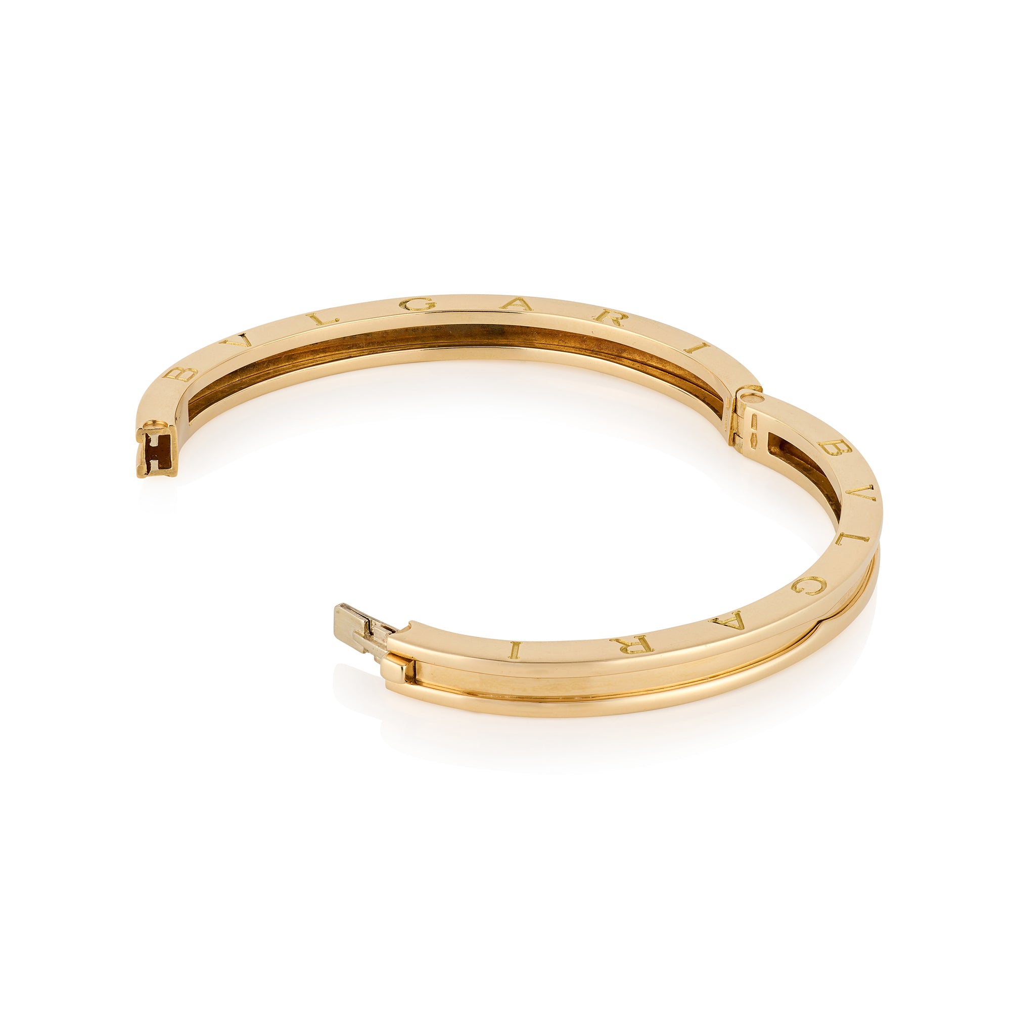 Large Bvlgari Zero Bangle 18ct Gold - Wildsmith Jewellery