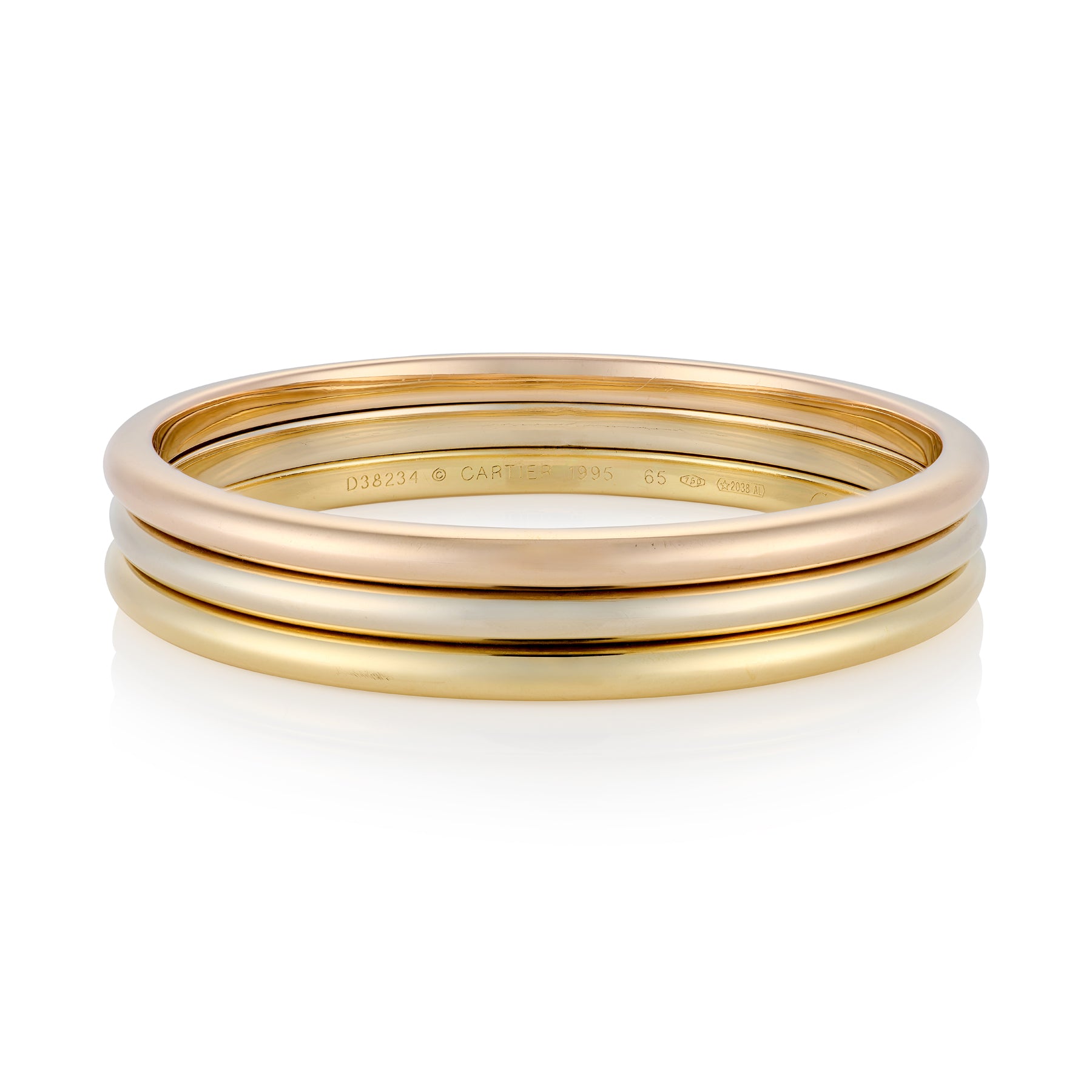 Vintage Cartier Trinity Bangle - Wildsmith Jewellery